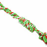 Канат/Грейфер №1 игрушка для собак веревка плетеная с двумя узлами и ручкой 33см